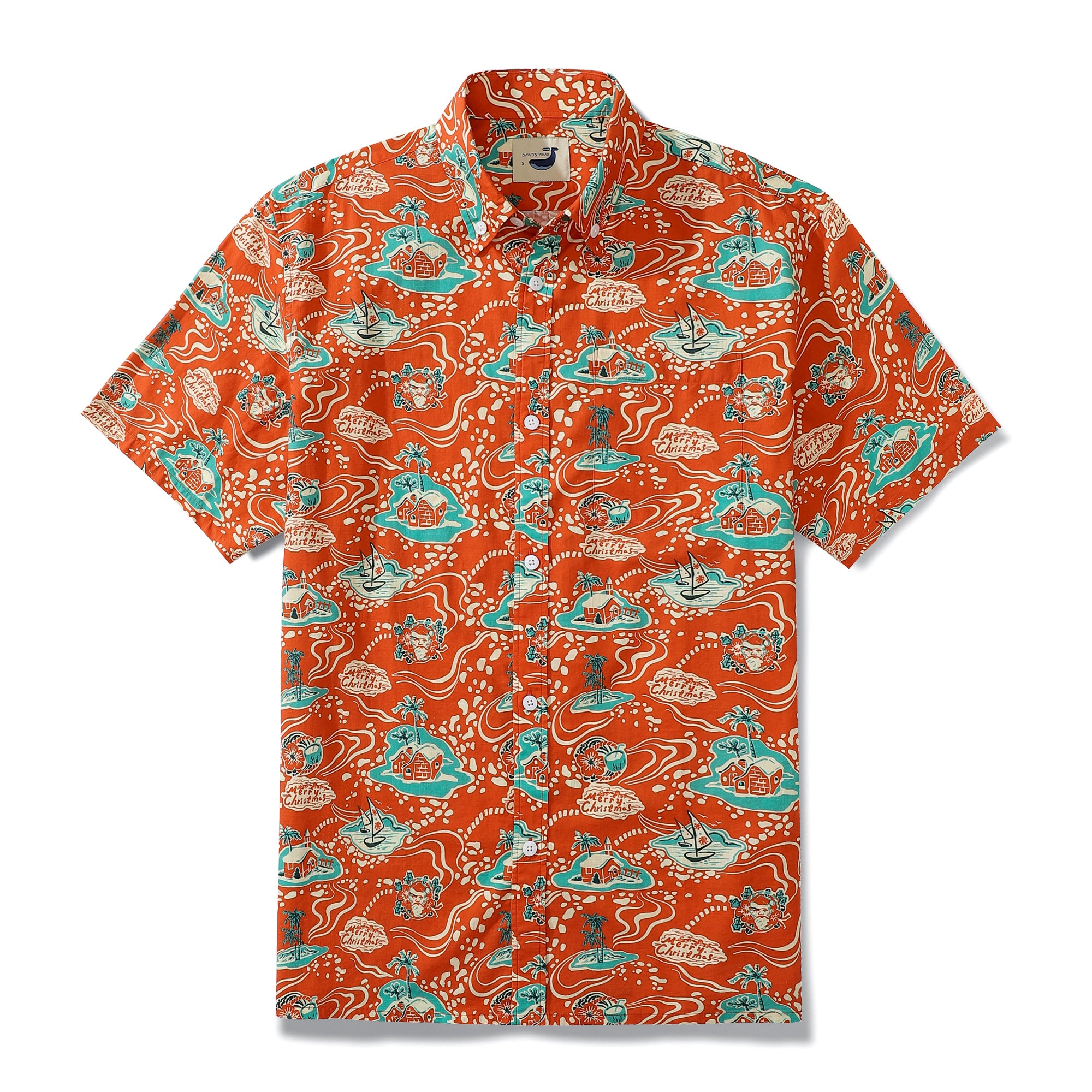 Christmas Shirt 2022 Unique Design Button-down Shirt 100% Cotton