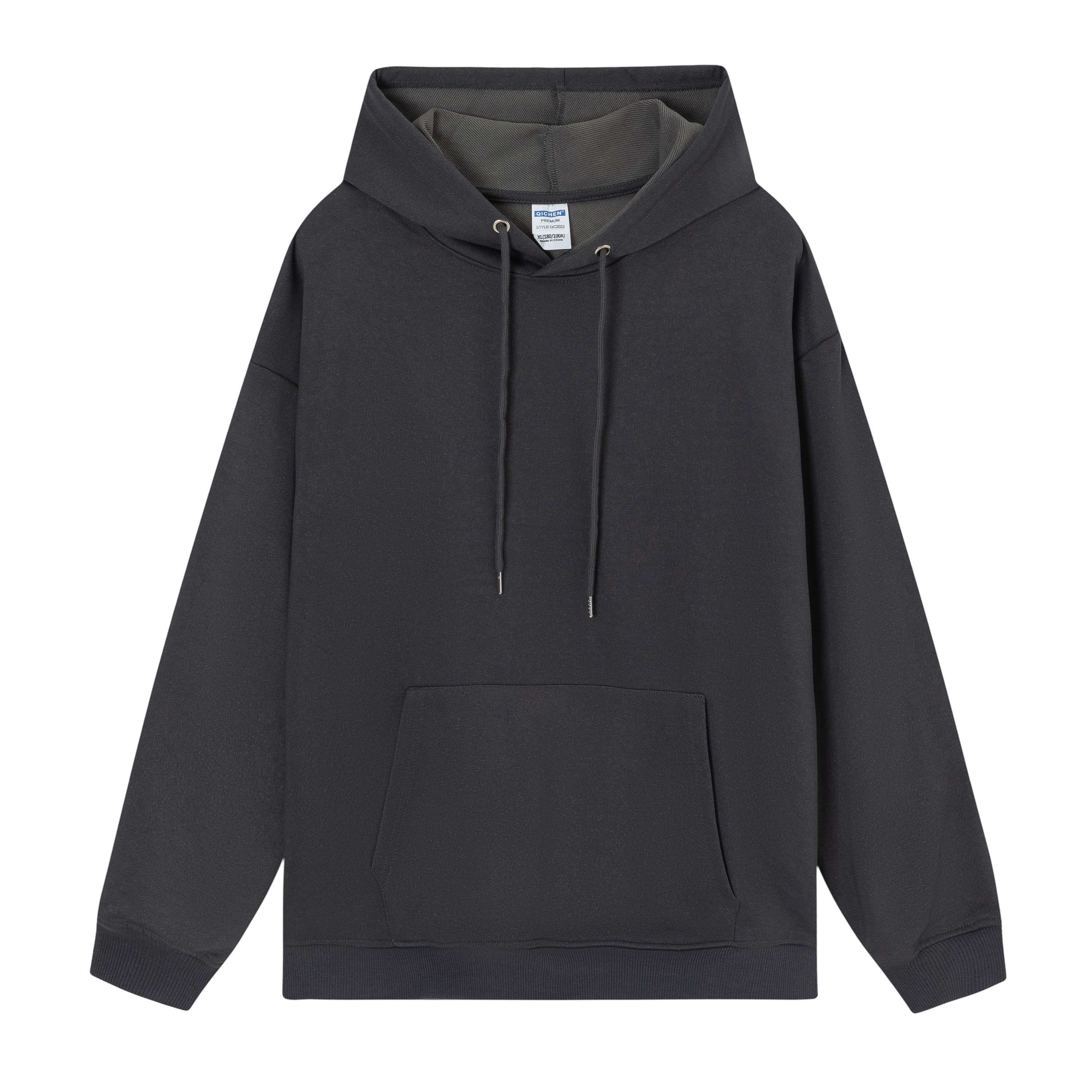 Men's Basic Dark grey Hoodie