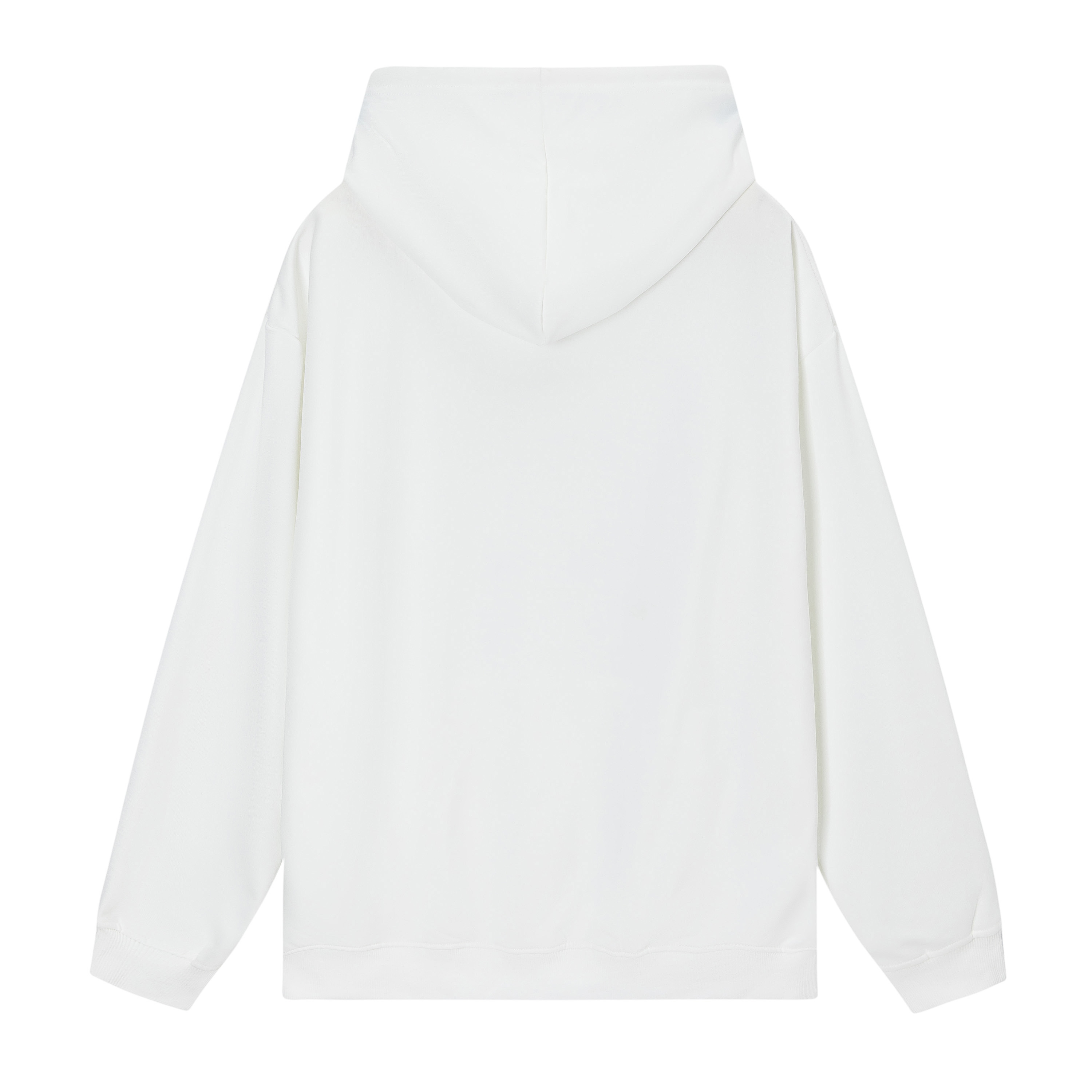 Men's Basic White Hoodie