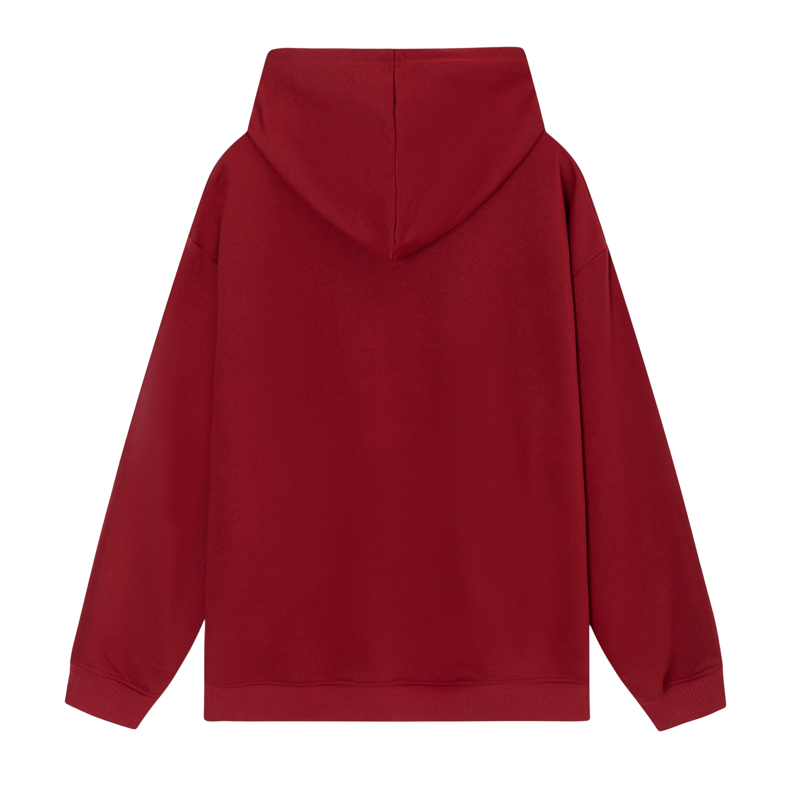 Men's Basic Claret Hoodie