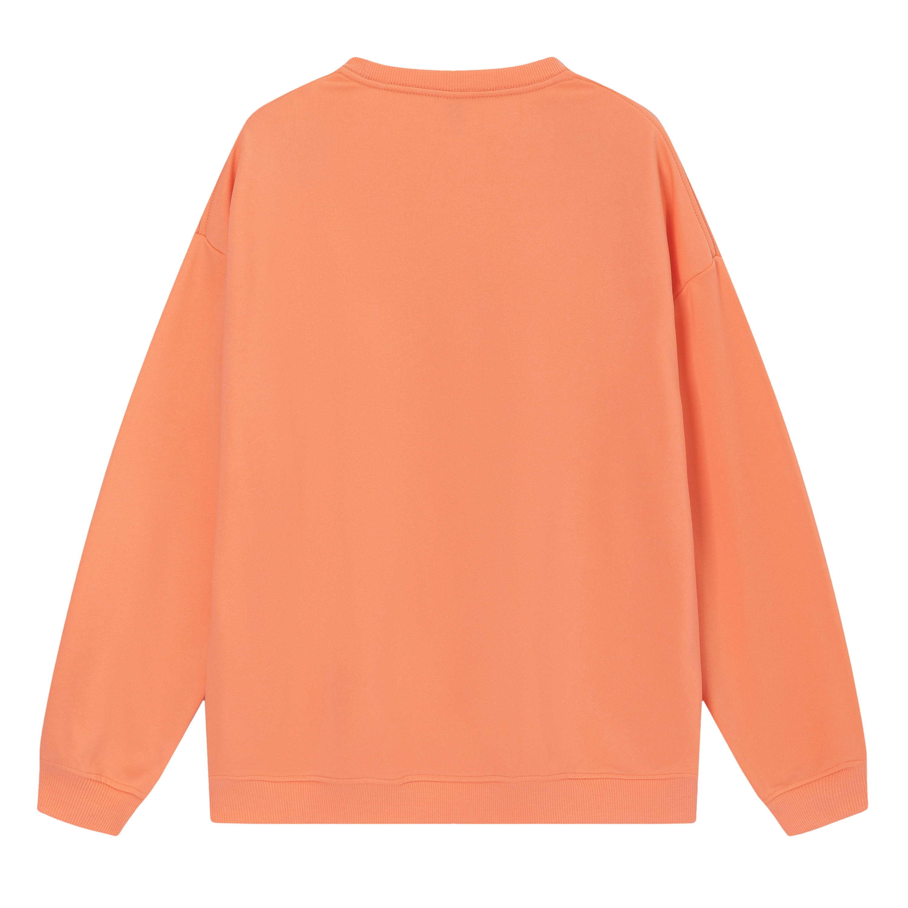 Men's Basic Orange Sweatshirt