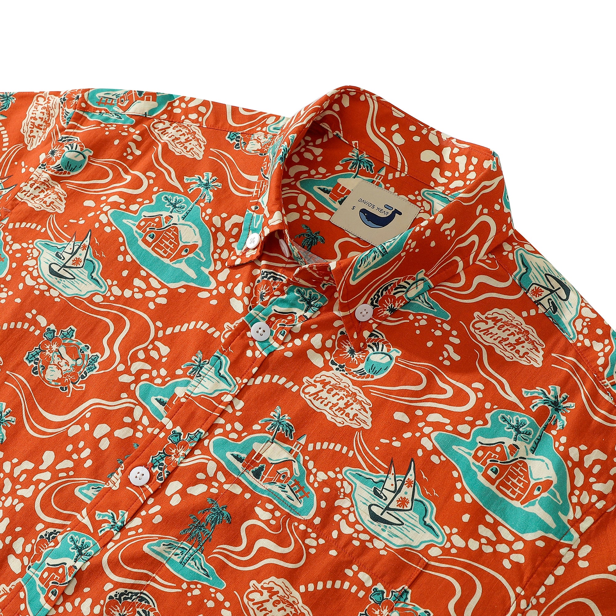 Christmas Shirt 2022 Unique Design Button-down Shirt 100% Cotton